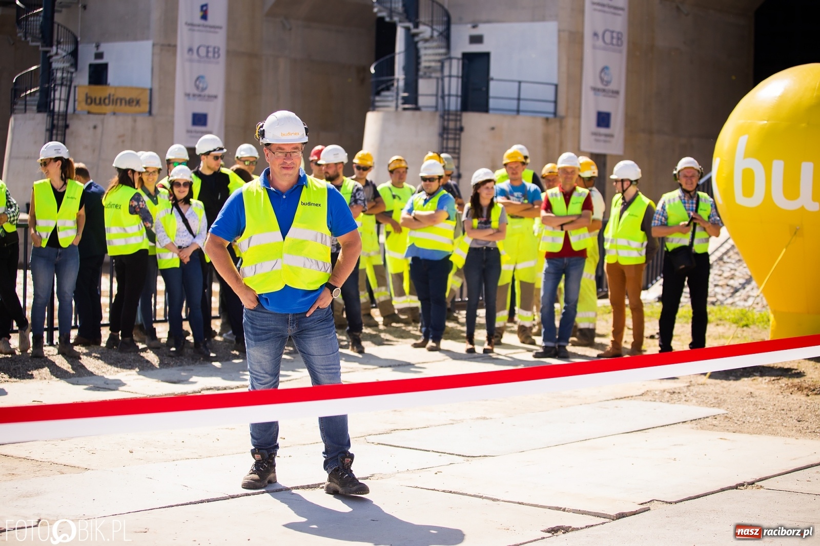 Zdjęcie w galerii na portalu naszraciborz.pl: Nie odpuścili! Ekipa Budimexu stoi za sukcesem przy budowie zbiornika Racibórz wiadomości z regionu
