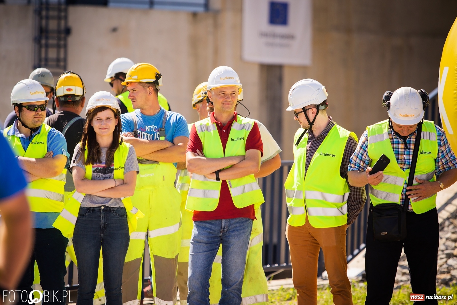 Zdjęcie w galerii na portalu naszraciborz.pl: Nie odpuścili! Ekipa Budimexu stoi za sukcesem przy budowie zbiornika Racibórz wiadomości z regionu