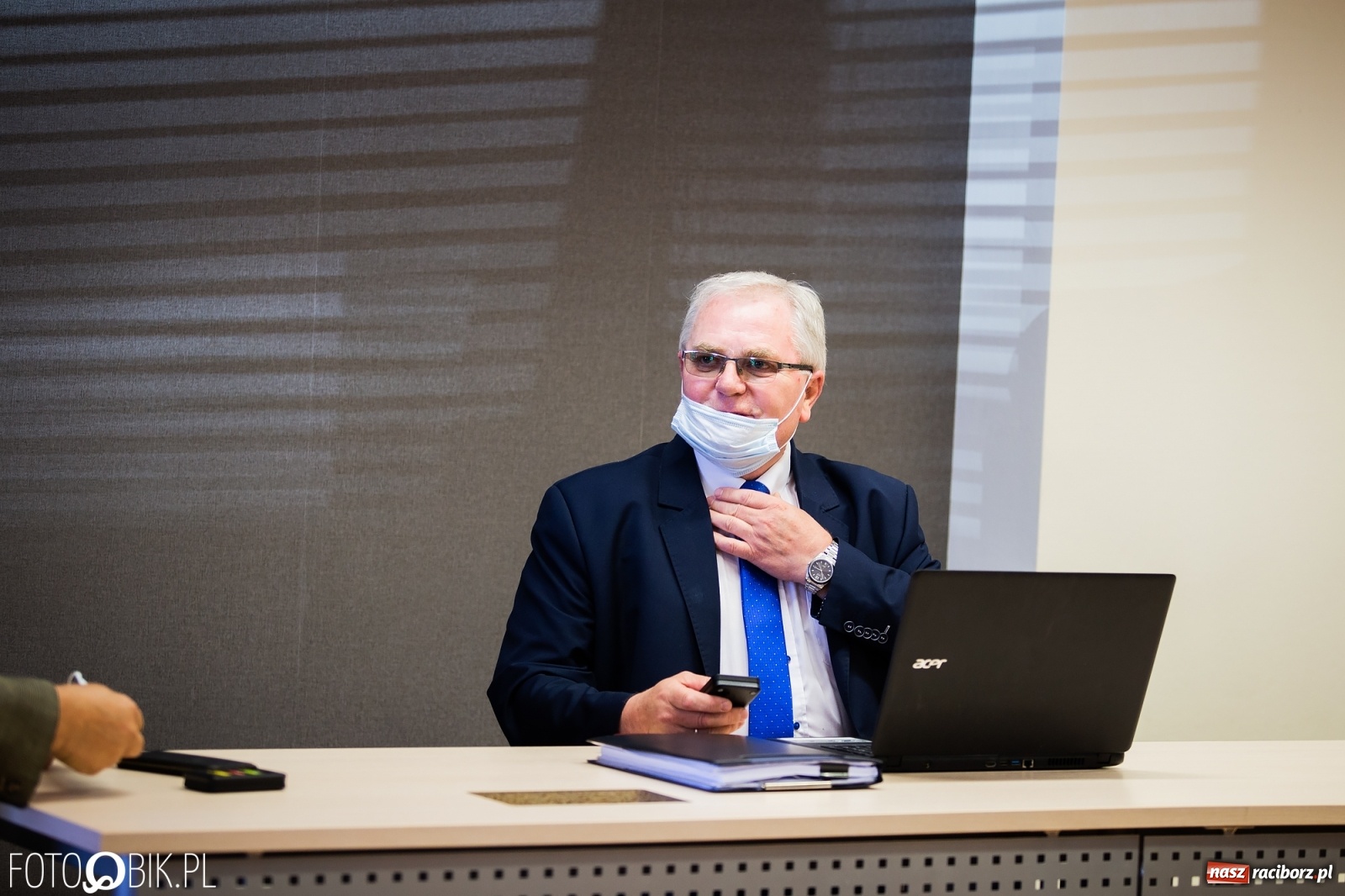 Zdjęcie w galerii na portalu naszraciborz.pl: Miód i dziegieć. Starosta z wotum zaufania od radnych  wiadomości z regionu