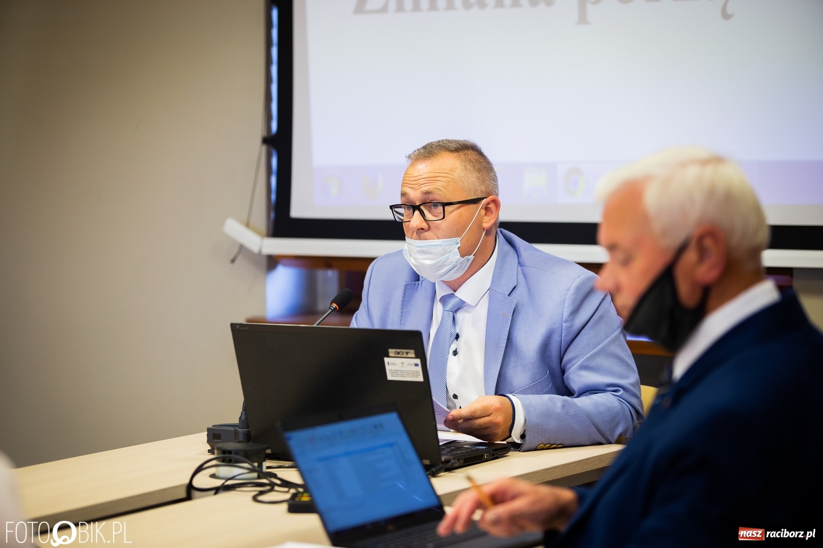 Zdjęcie w galerii na portalu naszraciborz.pl: Miód i dziegieć. Starosta z wotum zaufania od radnych  wiadomości z regionu