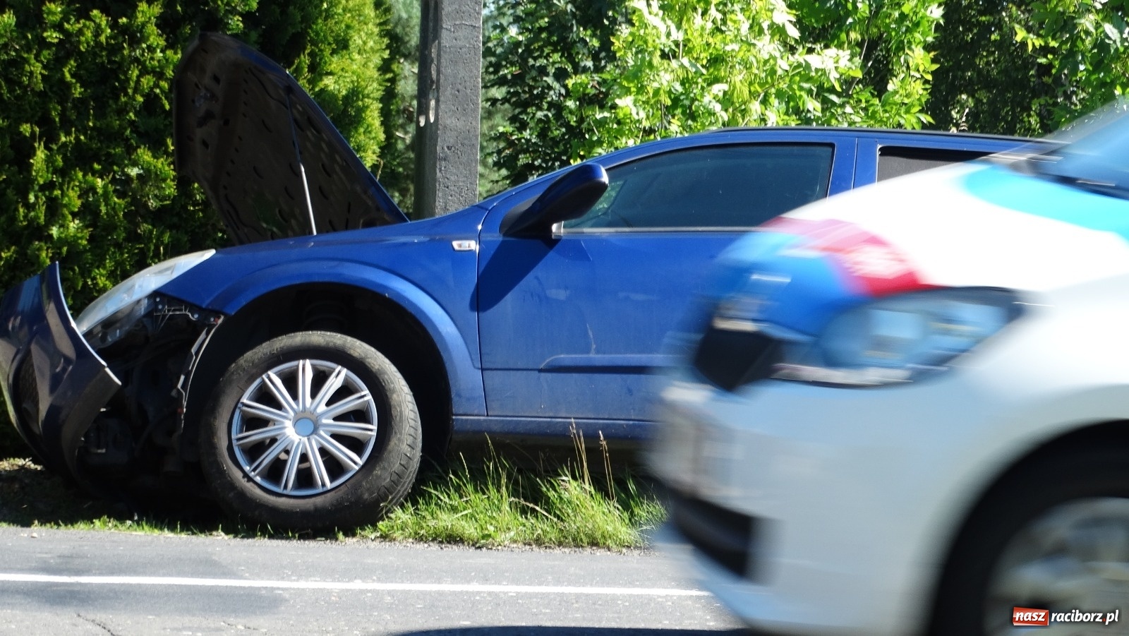Zdjęcie w galerii na portalu naszraciborz.pl: Straż z Raciborza wezwana do akcji w Raszczycach  wiadomości z regionu