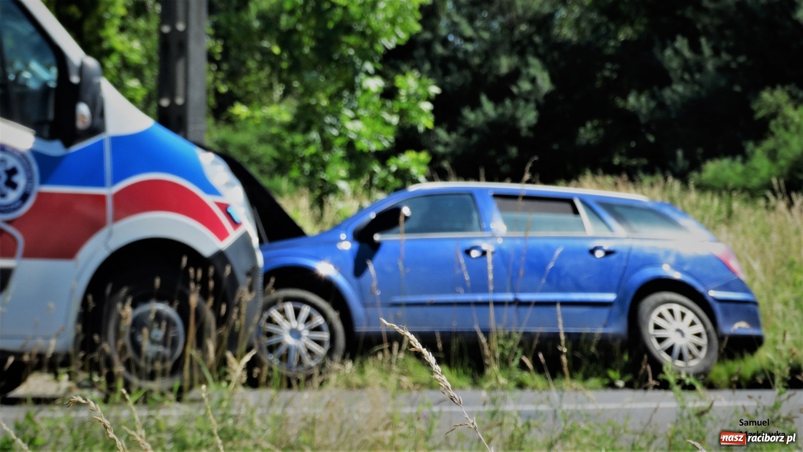 Zdjęcie w galerii na portalu naszraciborz.pl: Straż z Raciborza wezwana do akcji w Raszczycach  wiadomości z regionu