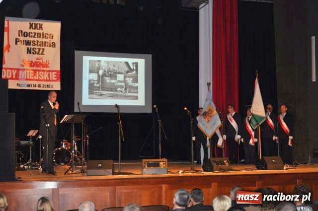 Zdjęcie w galerii na portalu naszraciborz.pl: 30-lecie Solidarności bez przemówień wiadomości z regionu