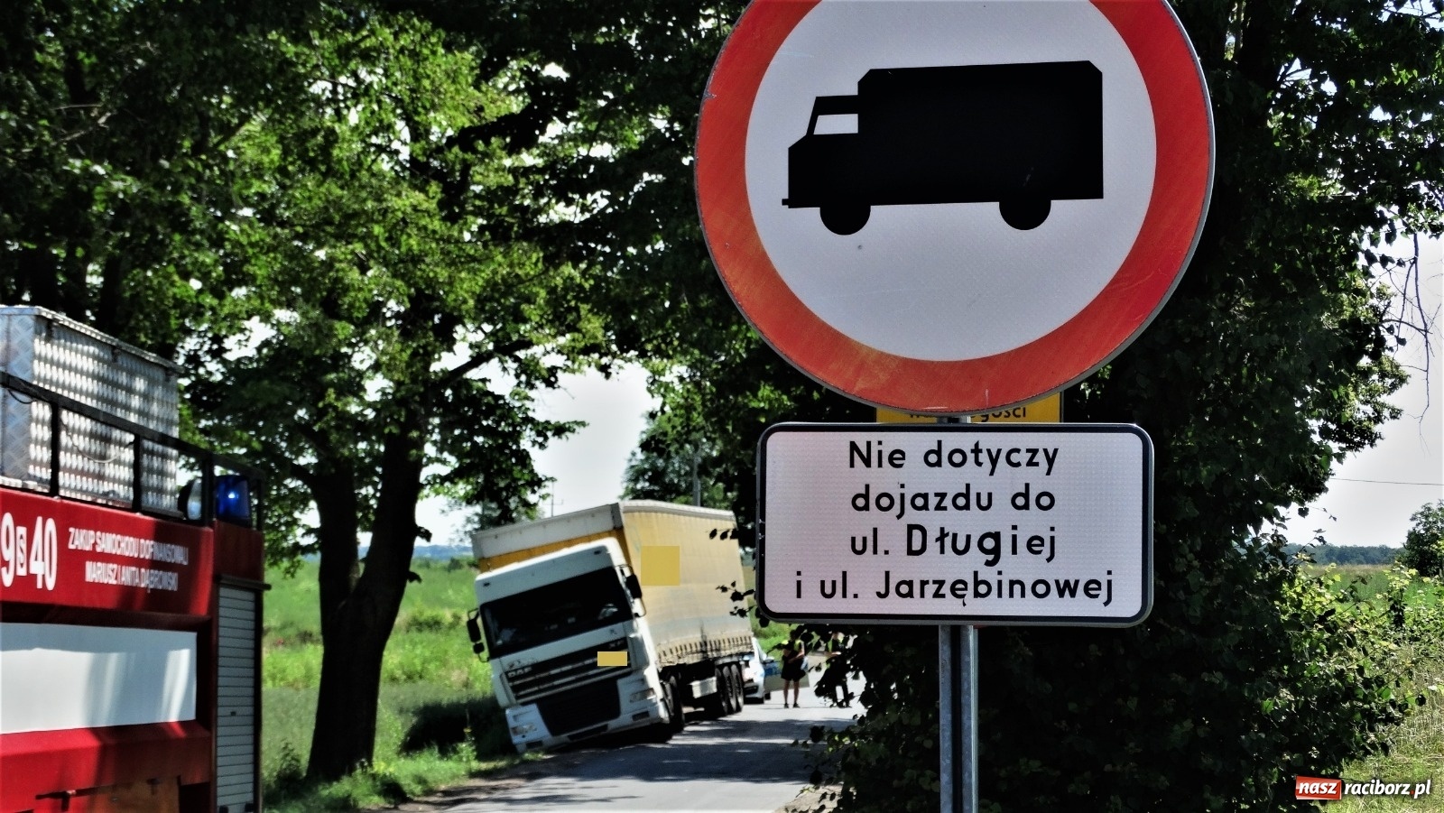 Zdjęcie w galerii na portalu naszraciborz.pl: Długa w Łańcach dziurawa jak ser szwajcarski  wiadomości z regionu