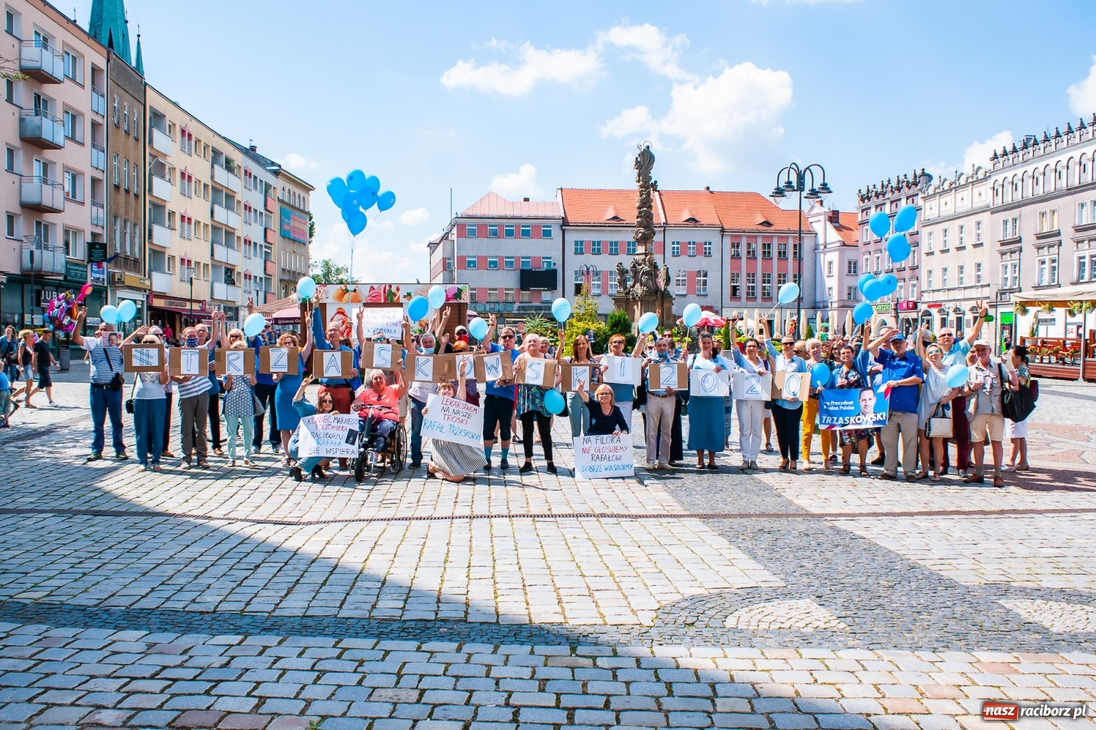 Zdjęcie w galerii na portalu naszraciborz.pl: Raciborskie środowisko PO zachęcało do głosowania na Rafała Trzaskowskiego [FOTO i WIDEO] wiadomości z regionu