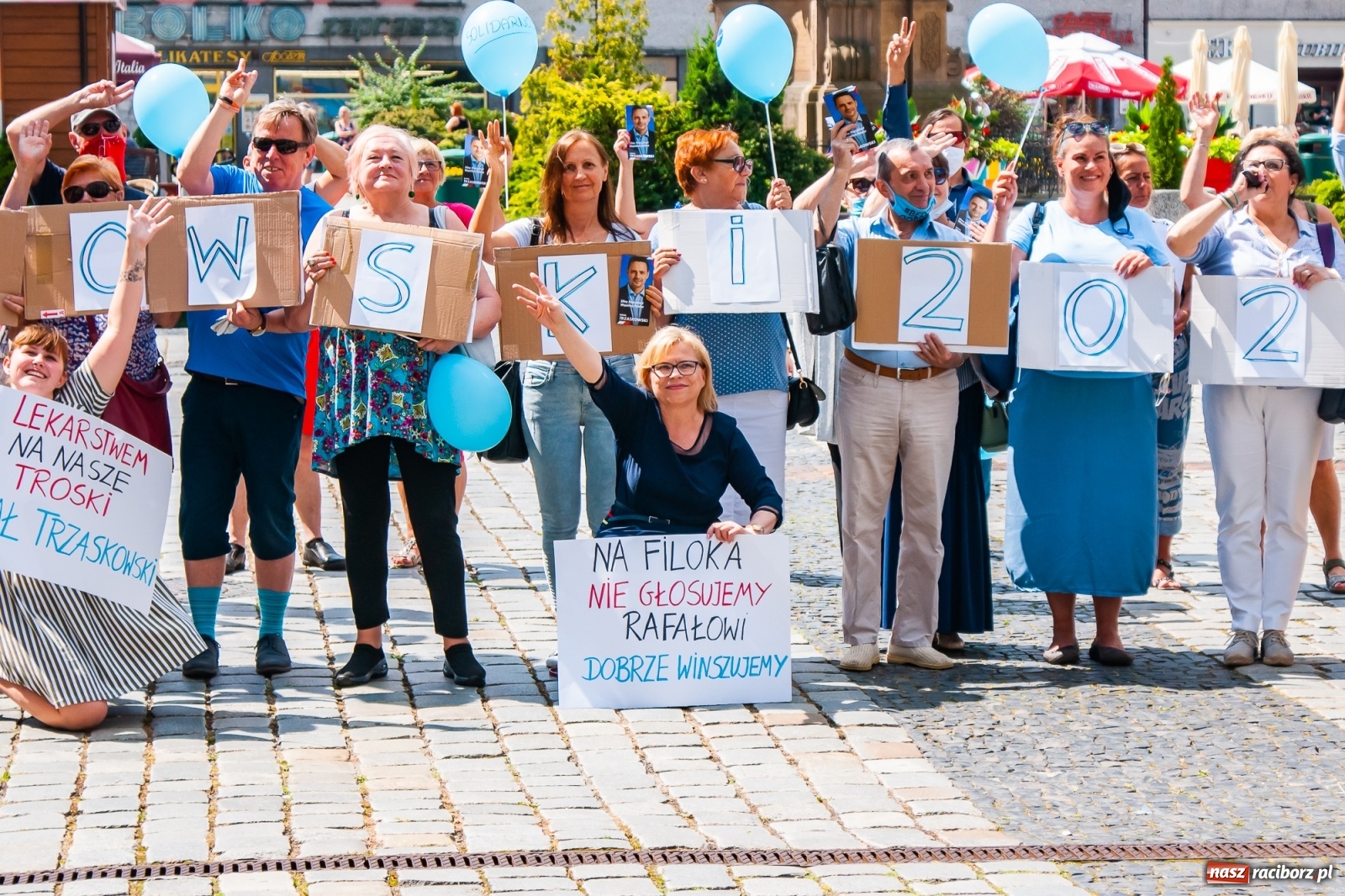 Zdjęcie w galerii na portalu naszraciborz.pl: Raciborskie środowisko PO zachęcało do głosowania na Rafała Trzaskowskiego [FOTO i WIDEO] wiadomości z regionu