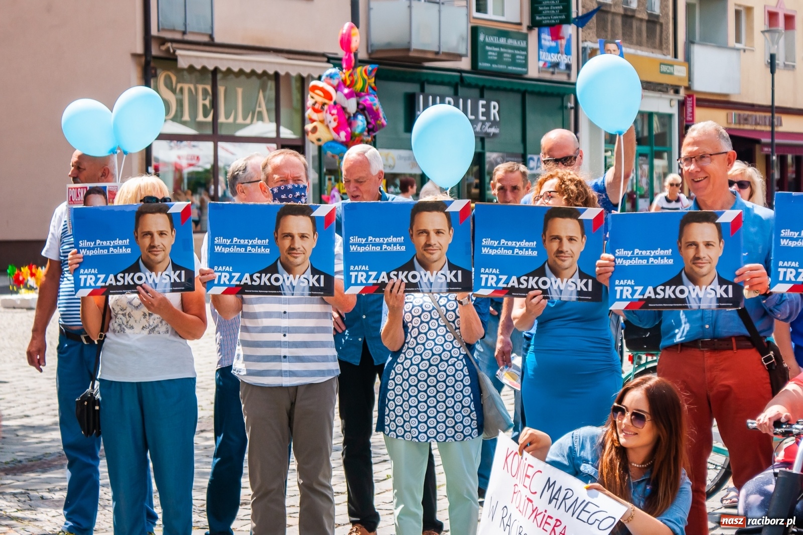 Zdjęcie w galerii na portalu naszraciborz.pl: Raciborskie środowisko PO zachęcało do głosowania na Rafała Trzaskowskiego [FOTO i WIDEO] wiadomości z regionu