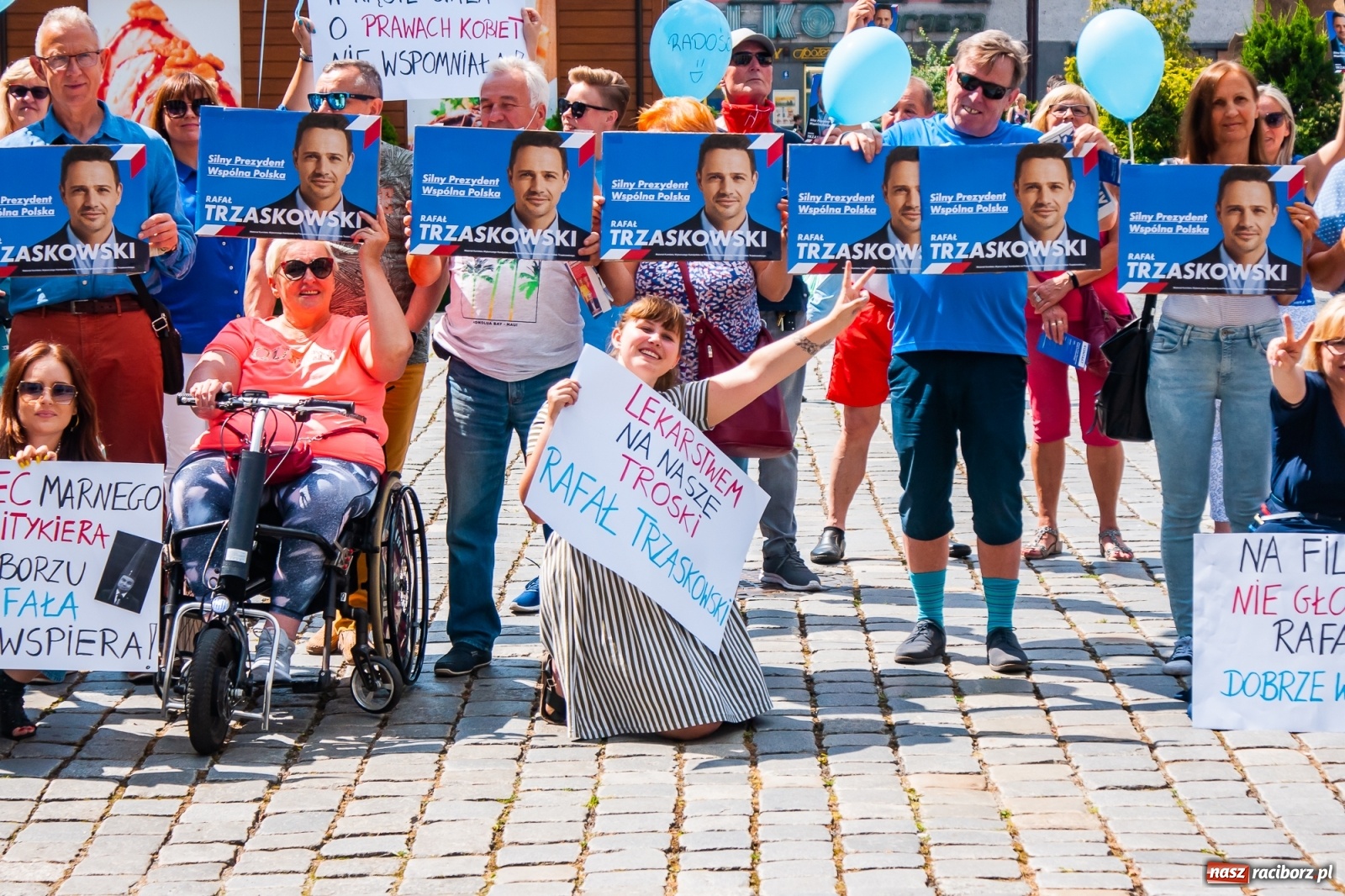 Zdjęcie w galerii na portalu naszraciborz.pl: Raciborskie środowisko PO zachęcało do głosowania na Rafała Trzaskowskiego [FOTO i WIDEO] wiadomości z regionu