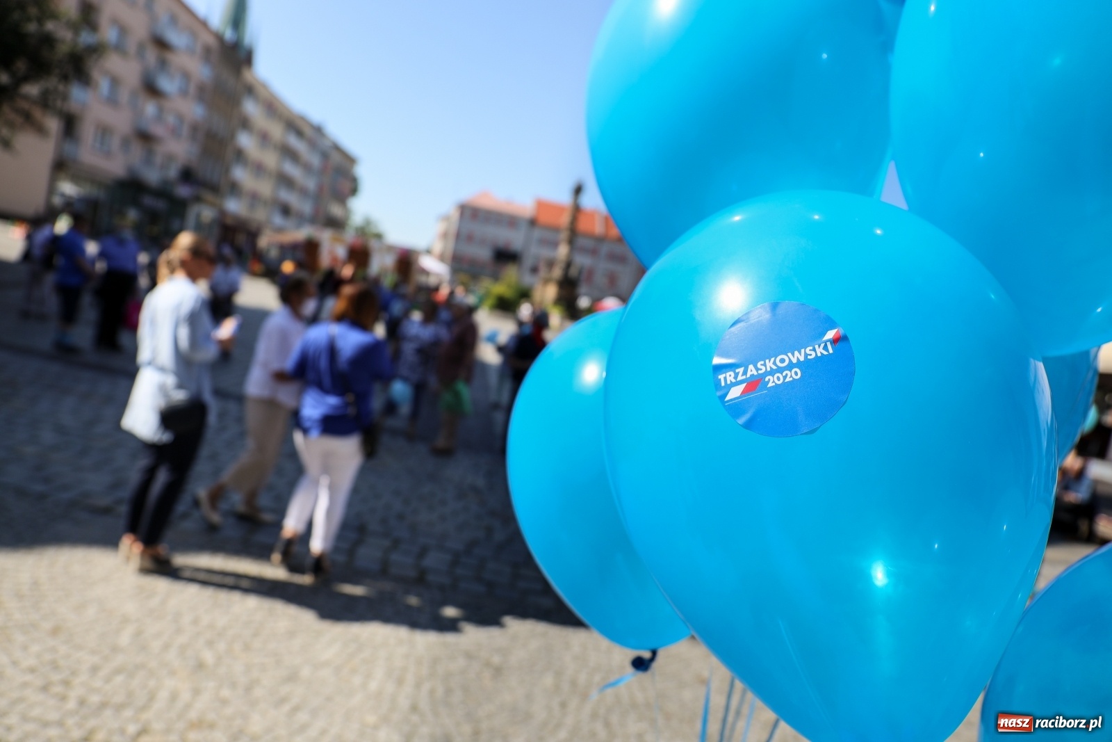 Zdjęcie w galerii na portalu naszraciborz.pl: Raciborskie środowisko PO zachęcało do głosowania na Rafała Trzaskowskiego [FOTO i WIDEO] wiadomości z regionu