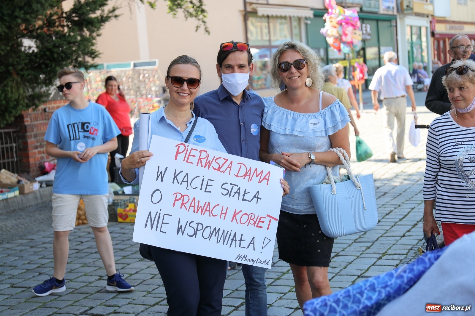 Zdjęcie w galerii na portalu naszraciborz.pl: Raciborskie środowisko PO zachęcało do głosowania na Rafała Trzaskowskiego [FOTO i WIDEO] wiadomości z regionu