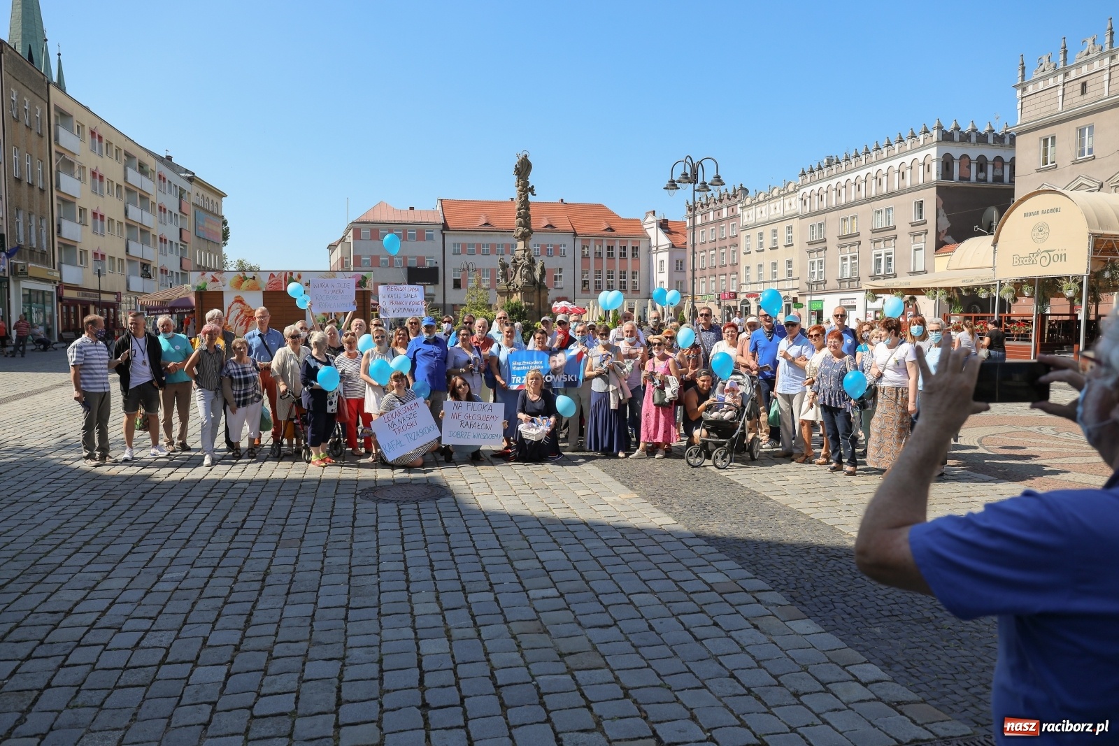 Zdjęcie w galerii na portalu naszraciborz.pl: Raciborskie środowisko PO zachęcało do głosowania na Rafała Trzaskowskiego [FOTO i WIDEO] wiadomości z regionu