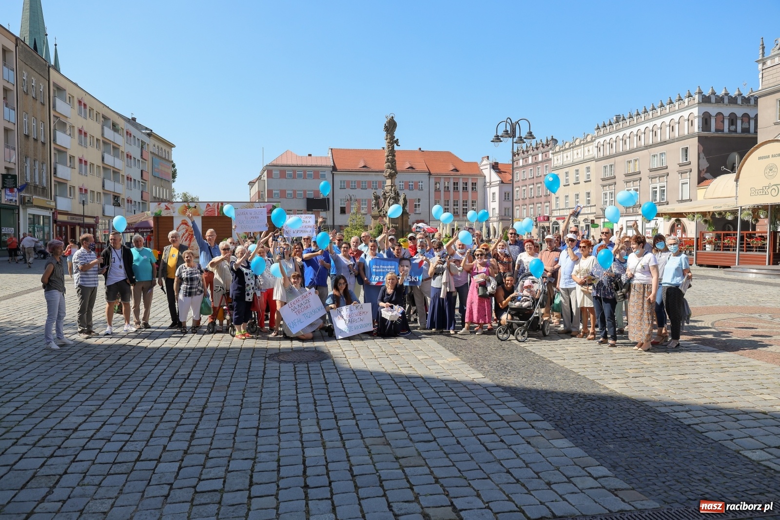 Zdjęcie w galerii na portalu naszraciborz.pl: Raciborskie środowisko PO zachęcało do głosowania na Rafała Trzaskowskiego [FOTO i WIDEO] wiadomości z regionu