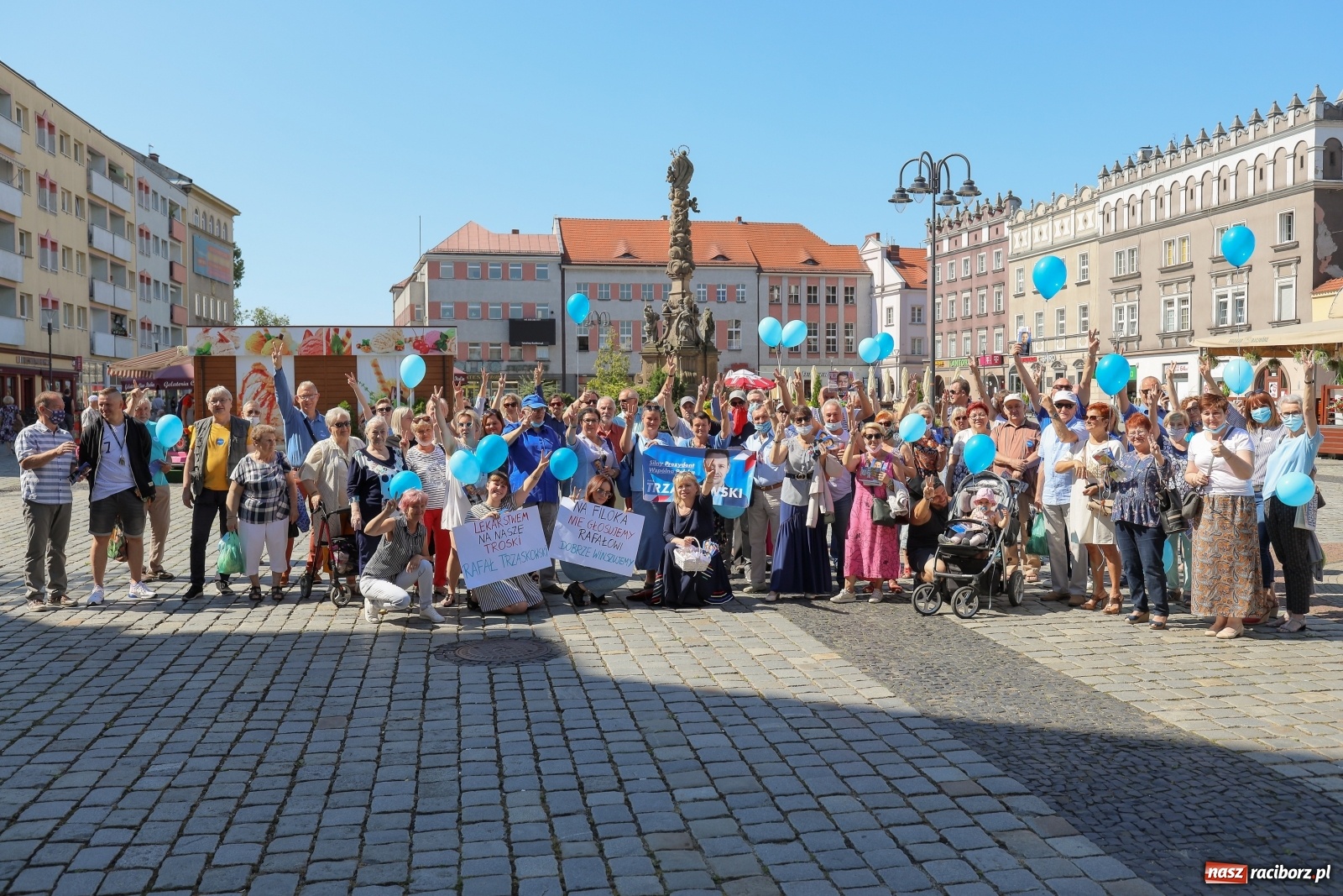 Zdjęcie w galerii na portalu naszraciborz.pl: Raciborskie środowisko PO zachęcało do głosowania na Rafała Trzaskowskiego [FOTO i WIDEO] wiadomości z regionu