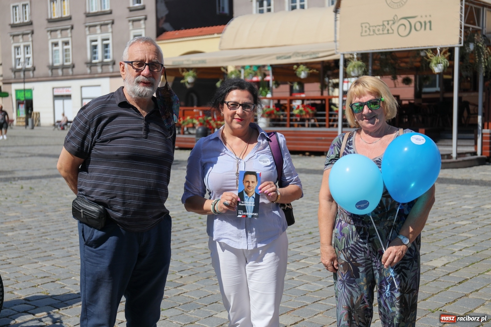 Zdjęcie w galerii na portalu naszraciborz.pl: Raciborskie środowisko PO zachęcało do głosowania na Rafała Trzaskowskiego [FOTO i WIDEO] wiadomości z regionu