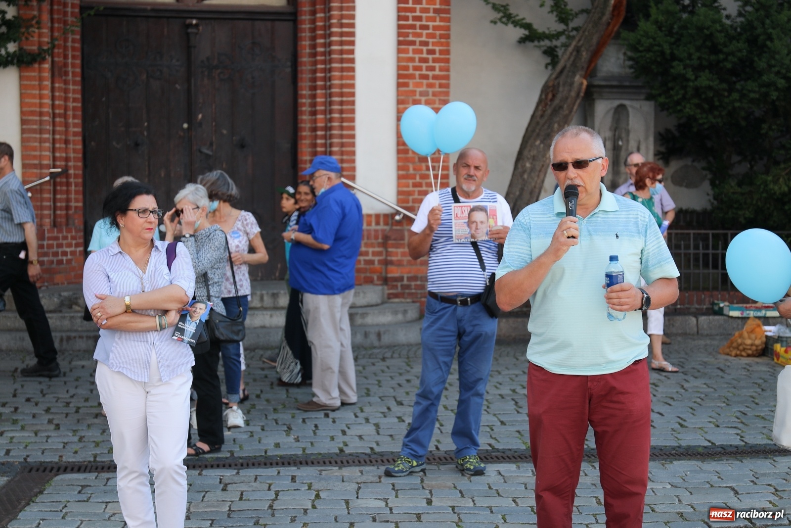 Zdjęcie w galerii na portalu naszraciborz.pl: Raciborskie środowisko PO zachęcało do głosowania na Rafała Trzaskowskiego [FOTO i WIDEO] wiadomości z regionu