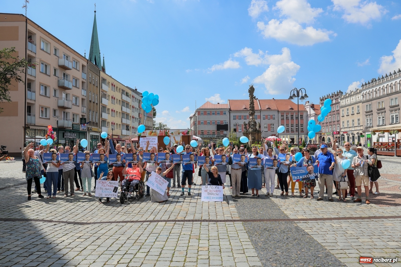 Zdjęcie w galerii na portalu naszraciborz.pl: Raciborskie środowisko PO zachęcało do głosowania na Rafała Trzaskowskiego [FOTO i WIDEO] wiadomości z regionu