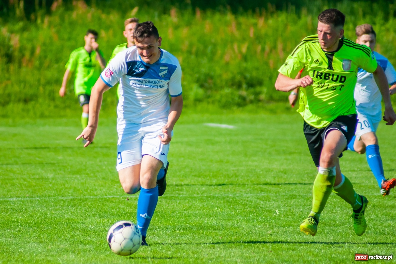 Zdjęcie w galerii na portalu naszraciborz.pl: Efekt nowej miotły zadziałał. Wygrana Unii pod wodzą nowego trenera [FOTO i WIDEO] wiadomości z regionu