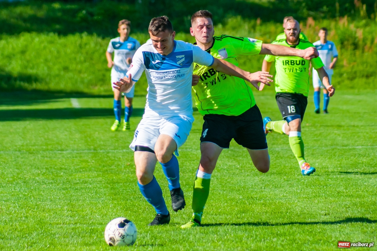 Zdjęcie w galerii na portalu naszraciborz.pl: Efekt nowej miotły zadziałał. Wygrana Unii pod wodzą nowego trenera [FOTO i WIDEO] wiadomości z regionu