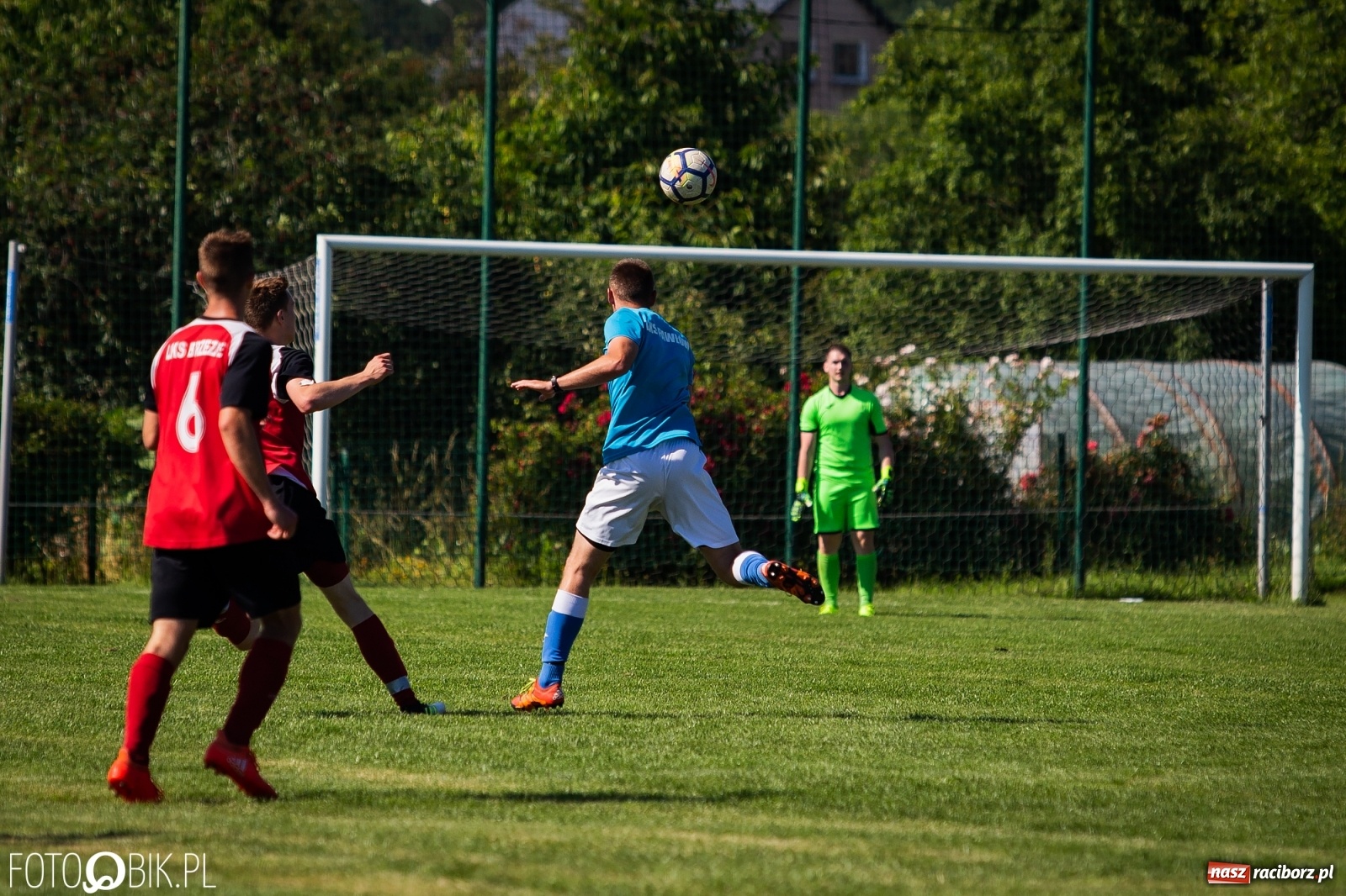 Zdjęcie w galerii na portalu naszraciborz.pl: Sparing. Brzezie idzie jak burza. Trzeci sparing i druga wysoka wygrana [FOTO] wiadomości z regionu