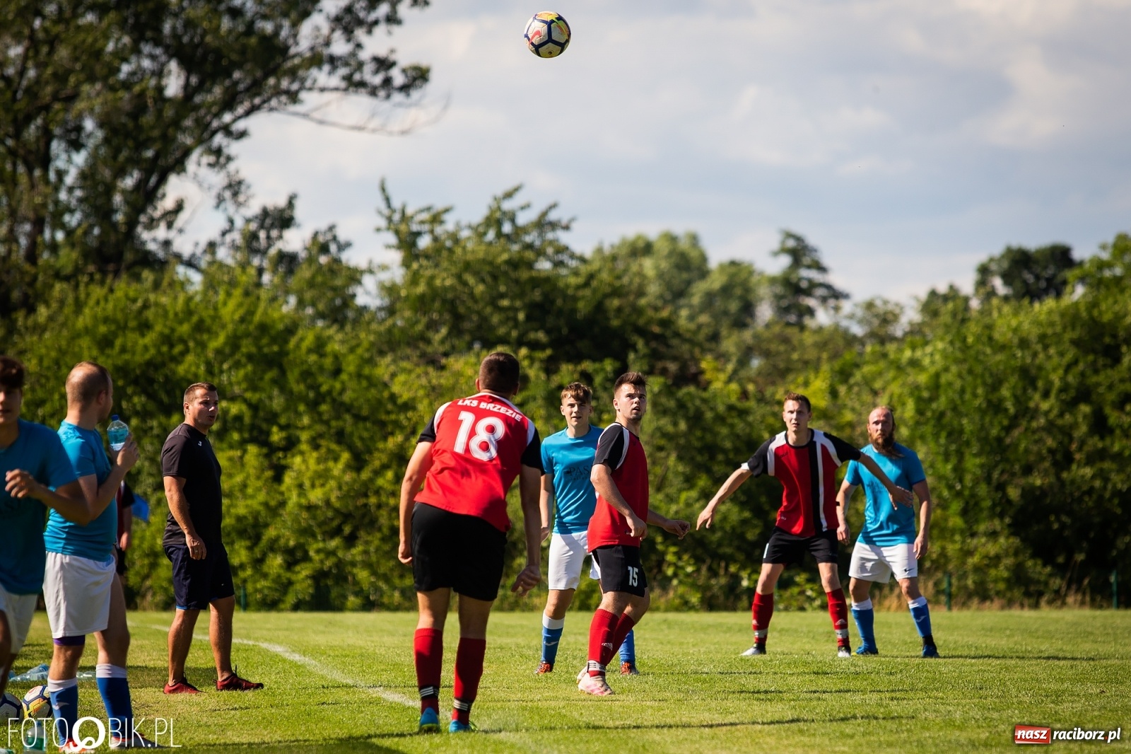 Zdjęcie w galerii na portalu naszraciborz.pl: Sparing. Brzezie idzie jak burza. Trzeci sparing i druga wysoka wygrana [FOTO] wiadomości z regionu
