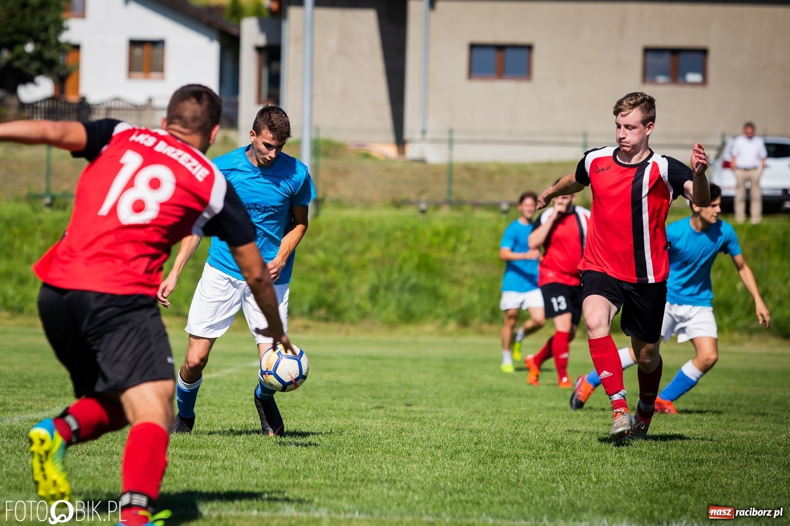 Zdjęcie w galerii na portalu naszraciborz.pl: Sparing. Brzezie idzie jak burza. Trzeci sparing i druga wysoka wygrana [FOTO] wiadomości z regionu
