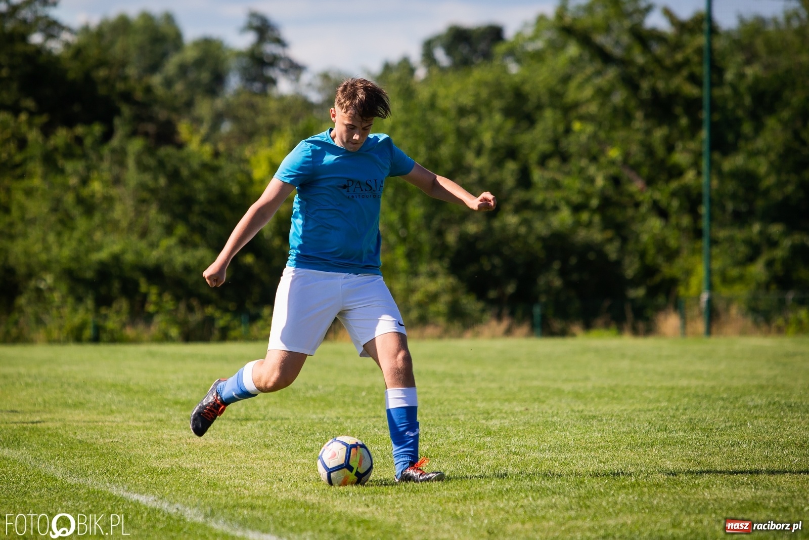 Zdjęcie w galerii na portalu naszraciborz.pl: Sparing. Brzezie idzie jak burza. Trzeci sparing i druga wysoka wygrana [FOTO] wiadomości z regionu