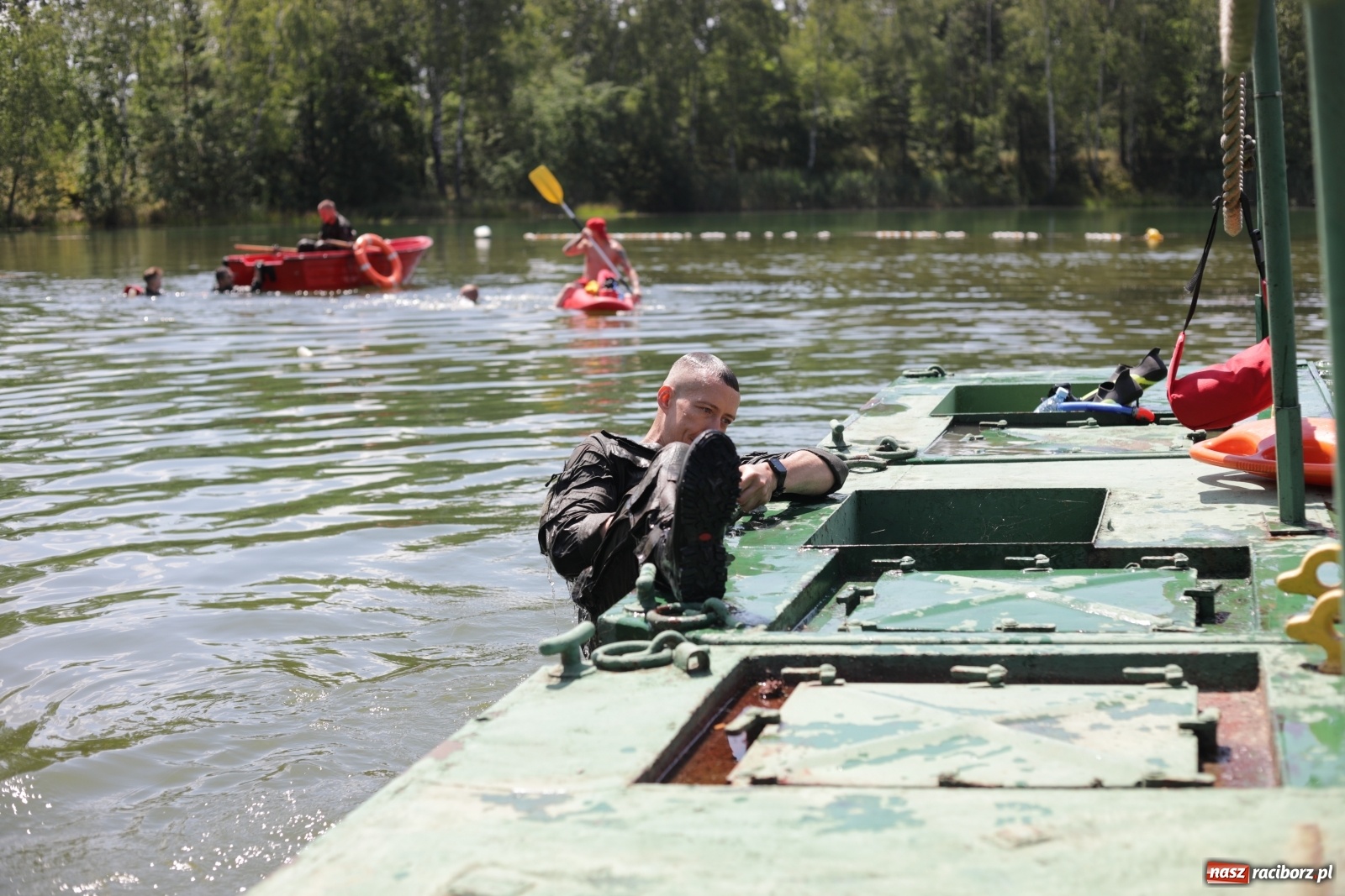 Zdjęcie w galerii na portalu naszraciborz.pl: Kuźnia Raciborska. Śląscy terytorialsi odbyli szkolenie z zarządzania kryzysowego wiadomości z regionu
