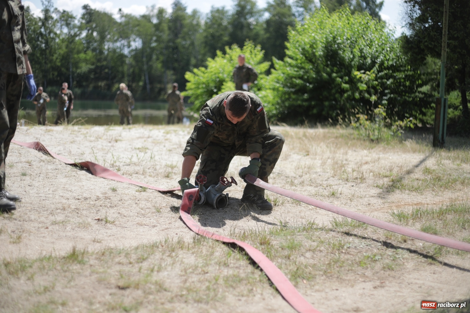 Zdjęcie w galerii na portalu naszraciborz.pl: Kuźnia Raciborska. Śląscy terytorialsi odbyli szkolenie z zarządzania kryzysowego wiadomości z regionu
