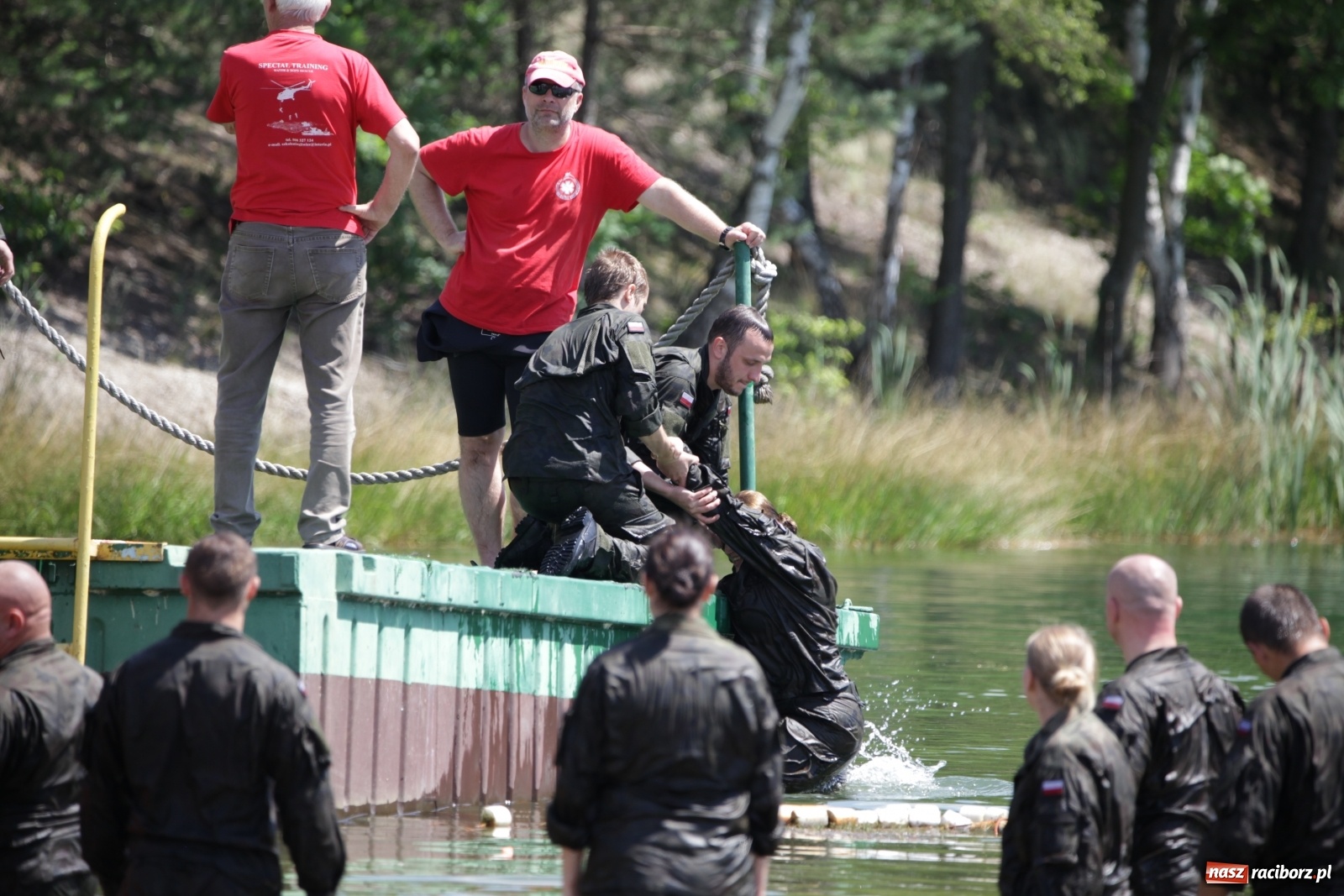 Zdjęcie w galerii na portalu naszraciborz.pl: Kuźnia Raciborska. Śląscy terytorialsi odbyli szkolenie z zarządzania kryzysowego wiadomości z regionu