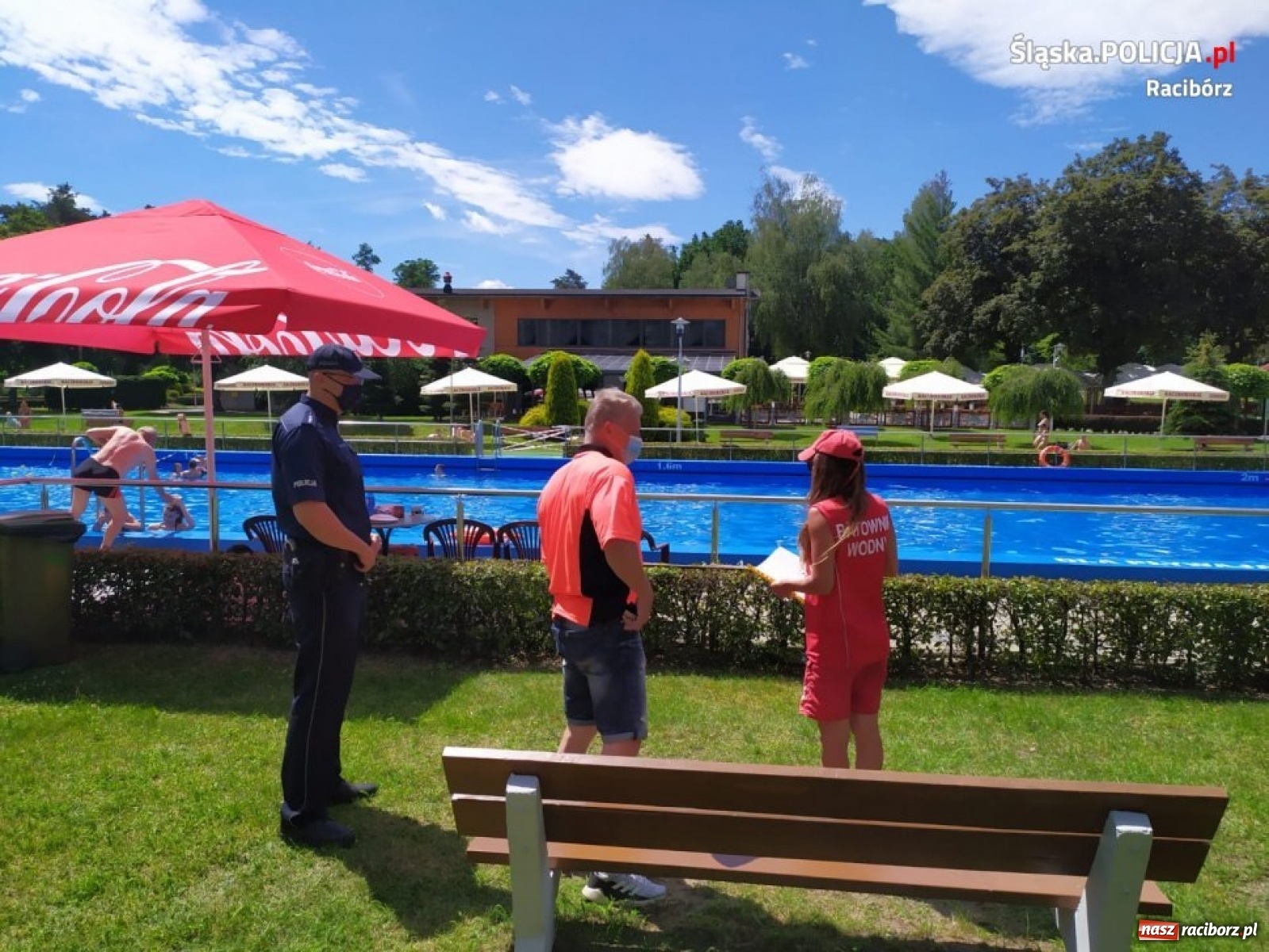 Zdjęcie w galerii na portalu naszraciborz.pl: Ratownicy WOPR i dzielnicowi kontrolowali zbiorniki wodne wiadomości z regionu