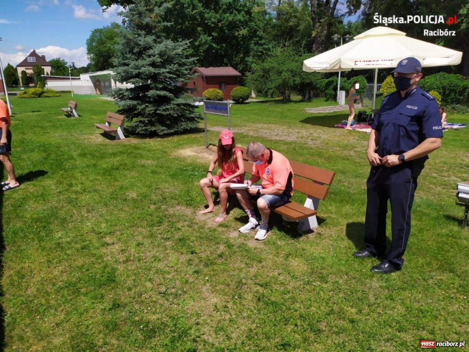 Zdjęcie w galerii na portalu naszraciborz.pl: Ratownicy WOPR i dzielnicowi kontrolowali zbiorniki wodne wiadomości z regionu