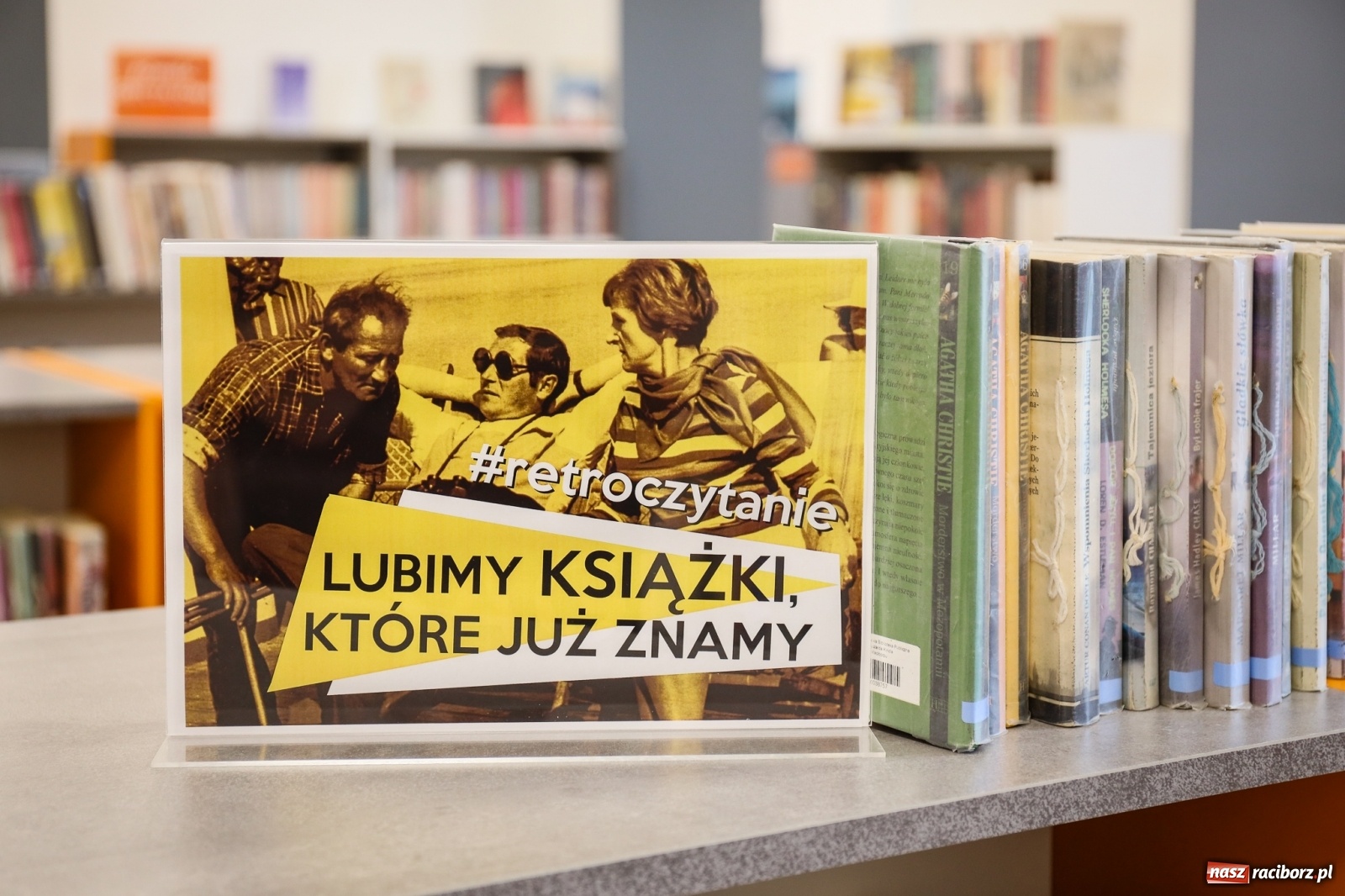 Zdjęcie w galerii na portalu naszraciborz.pl: Lubimy książki, które już znamy. Akcja czytelnicza w raciborskiej bibliotece wiadomości z regionu