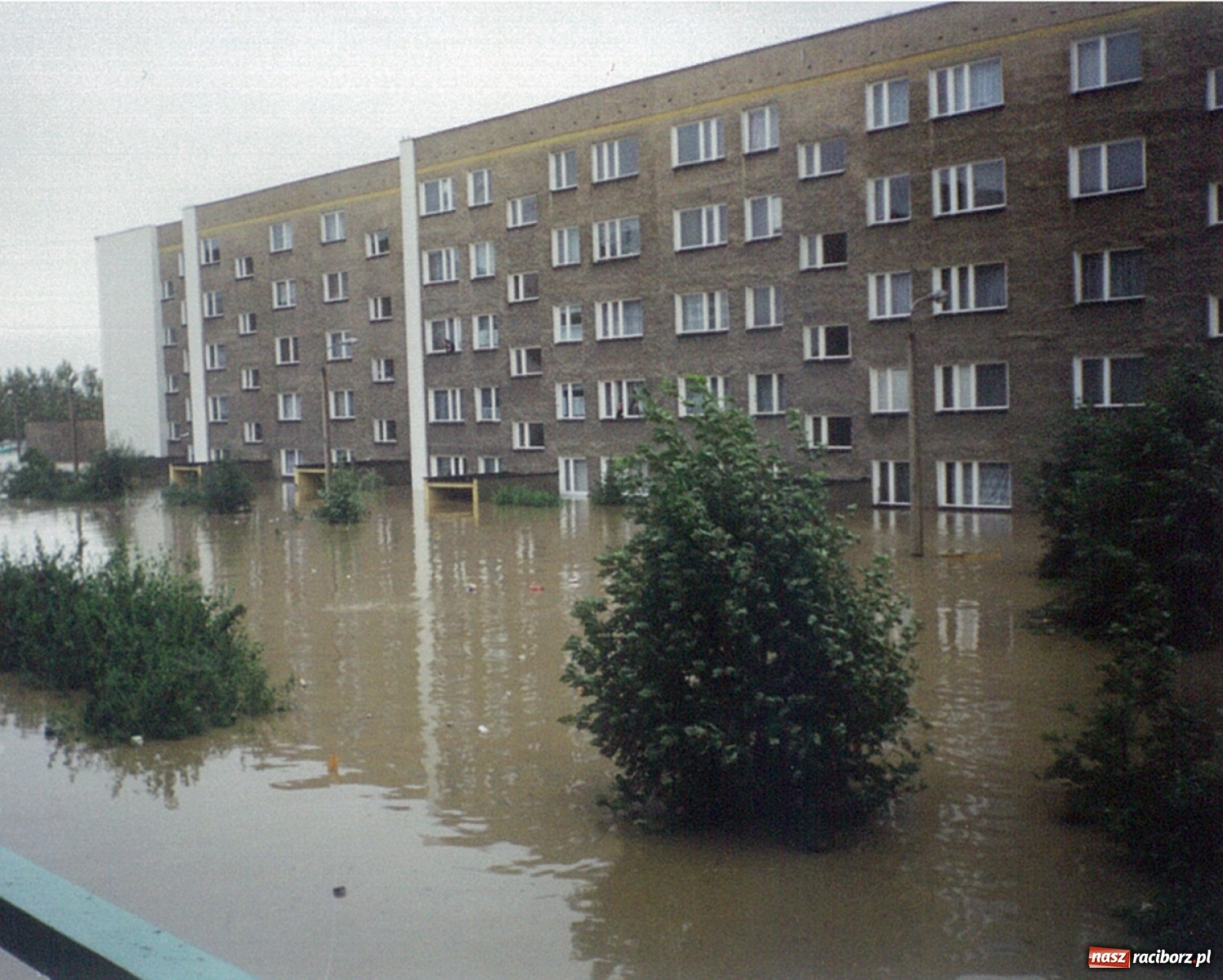 Zdjęcie w galerii na portalu naszraciborz.pl: Data zalania dworca w 1997 r. Kto ma rację - wiceminister czy prezydent? [FOTO Z 1997] wiadomości z regionu