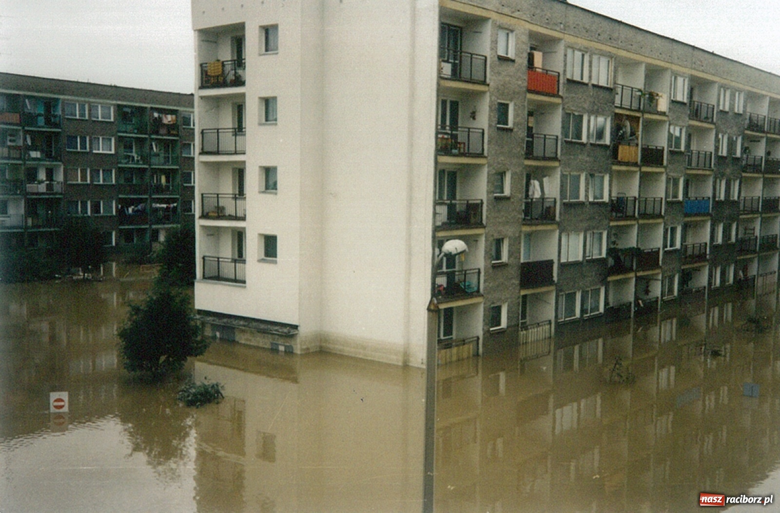Zdjęcie w galerii na portalu naszraciborz.pl: Data zalania dworca w 1997 r. Kto ma rację - wiceminister czy prezydent? [FOTO Z 1997] wiadomości z regionu