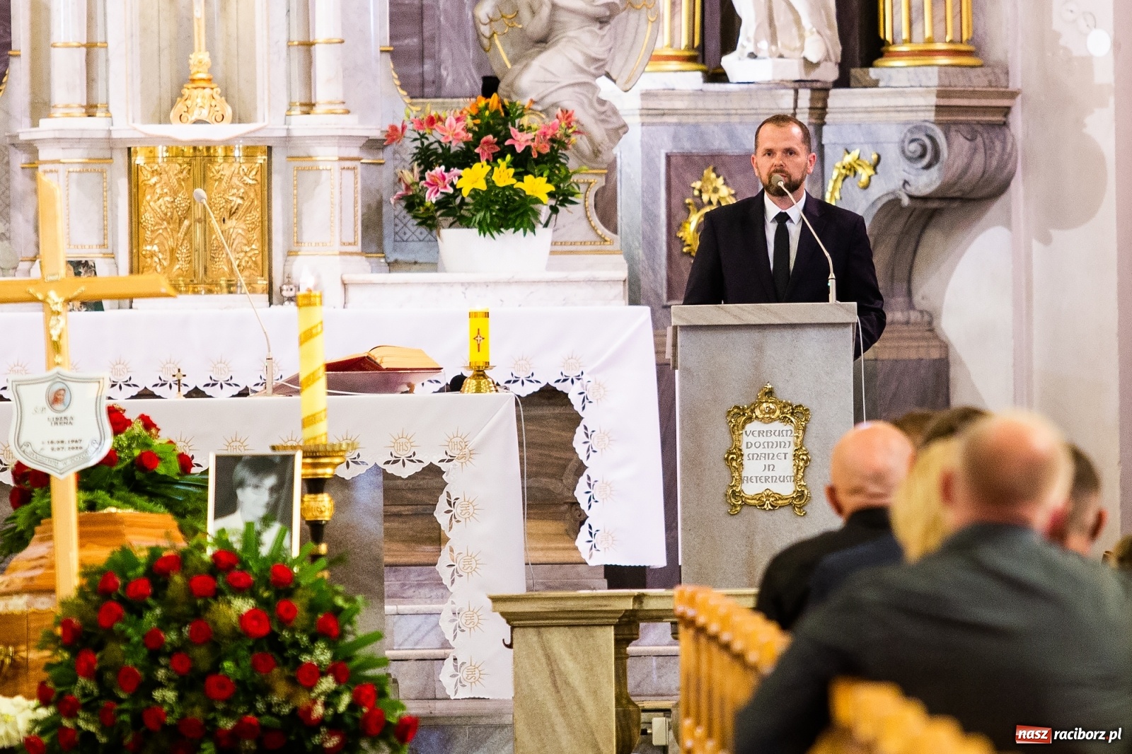 Zdjęcie w galerii na portalu naszraciborz.pl: Ostatnie pożegnanie śp. Ireny Liszki, zmarłej skarbnik gm. Krzanowice [FOTO] wiadomości z regionu