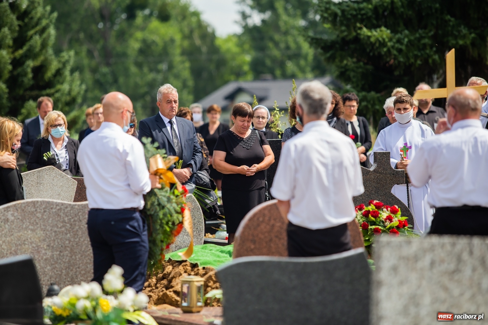 Zdjęcie w galerii na portalu naszraciborz.pl: Ostatnie pożegnanie śp. Ireny Liszki, zmarłej skarbnik gm. Krzanowice [FOTO] wiadomości z regionu