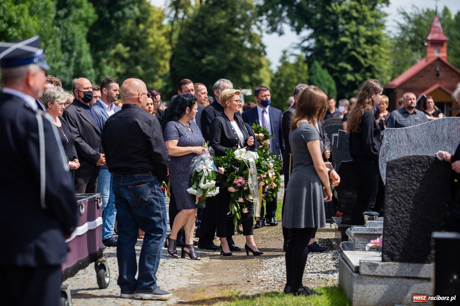 Zdjęcie w galerii na portalu naszraciborz.pl: Ostatnie pożegnanie śp. Ireny Liszki, zmarłej skarbnik gm. Krzanowice [FOTO] wiadomości z regionu