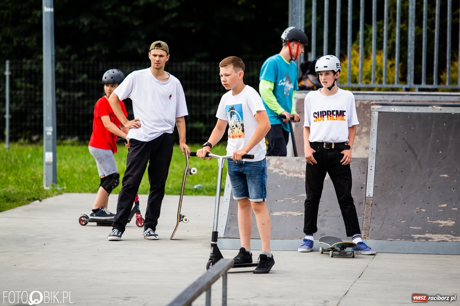 Zdjęcie w galerii na portalu naszraciborz.pl: Ruszyły warsztaty Extreme City na raciborskim skateparku wiadomości z regionu