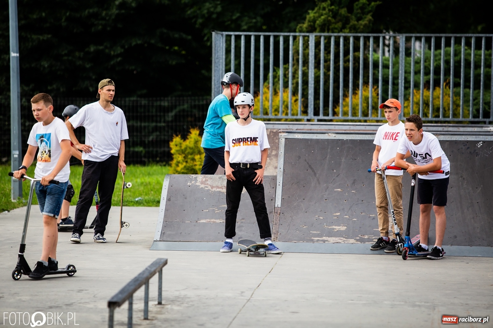 Zdjęcie w galerii na portalu naszraciborz.pl: Ruszyły warsztaty Extreme City na raciborskim skateparku wiadomości z regionu