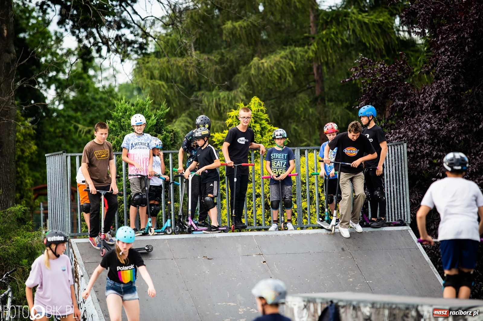 Zdjęcie w galerii na portalu naszraciborz.pl: Ruszyły warsztaty Extreme City na raciborskim skateparku wiadomości z regionu