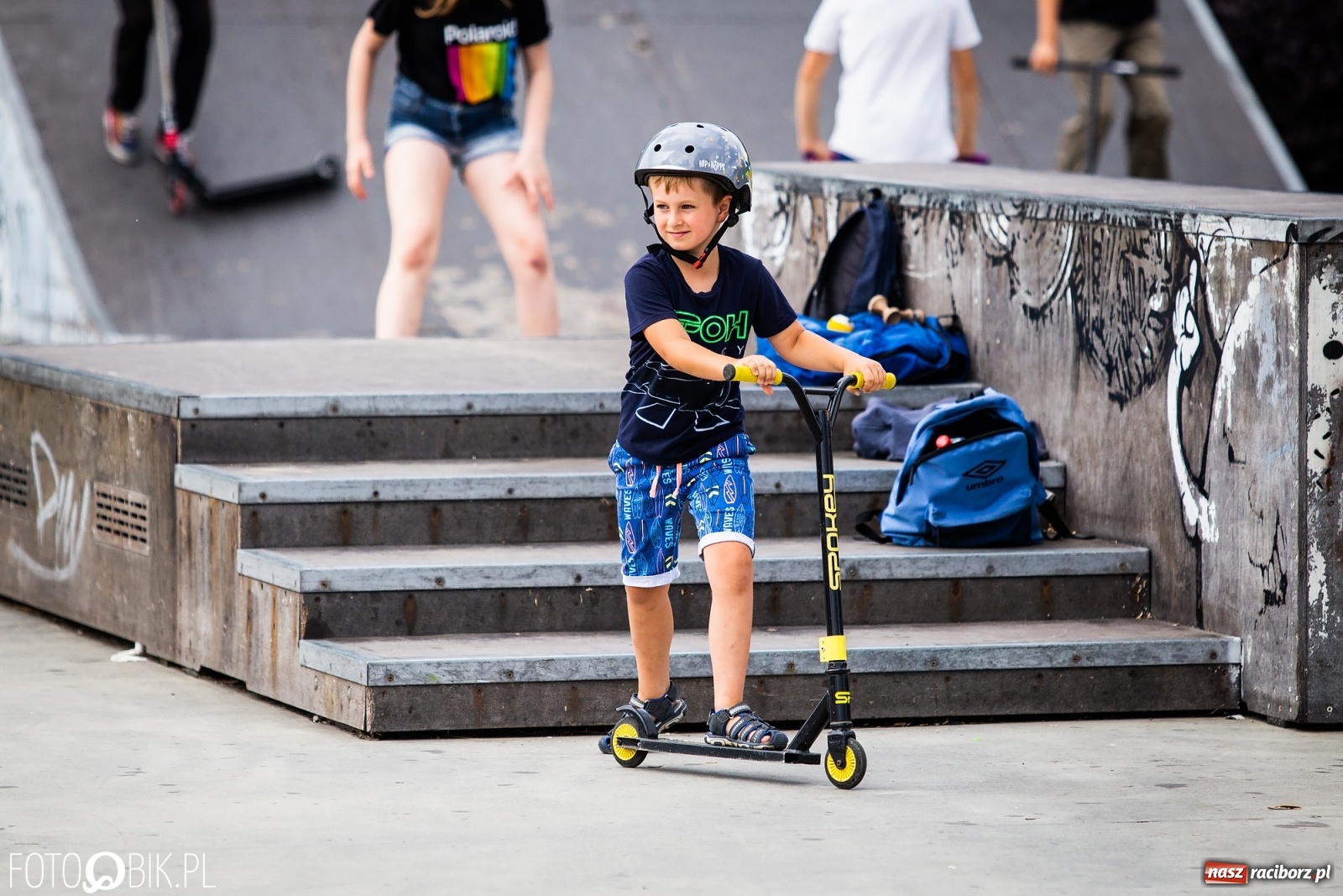 Zdjęcie w galerii na portalu naszraciborz.pl: Ruszyły warsztaty Extreme City na raciborskim skateparku wiadomości z regionu