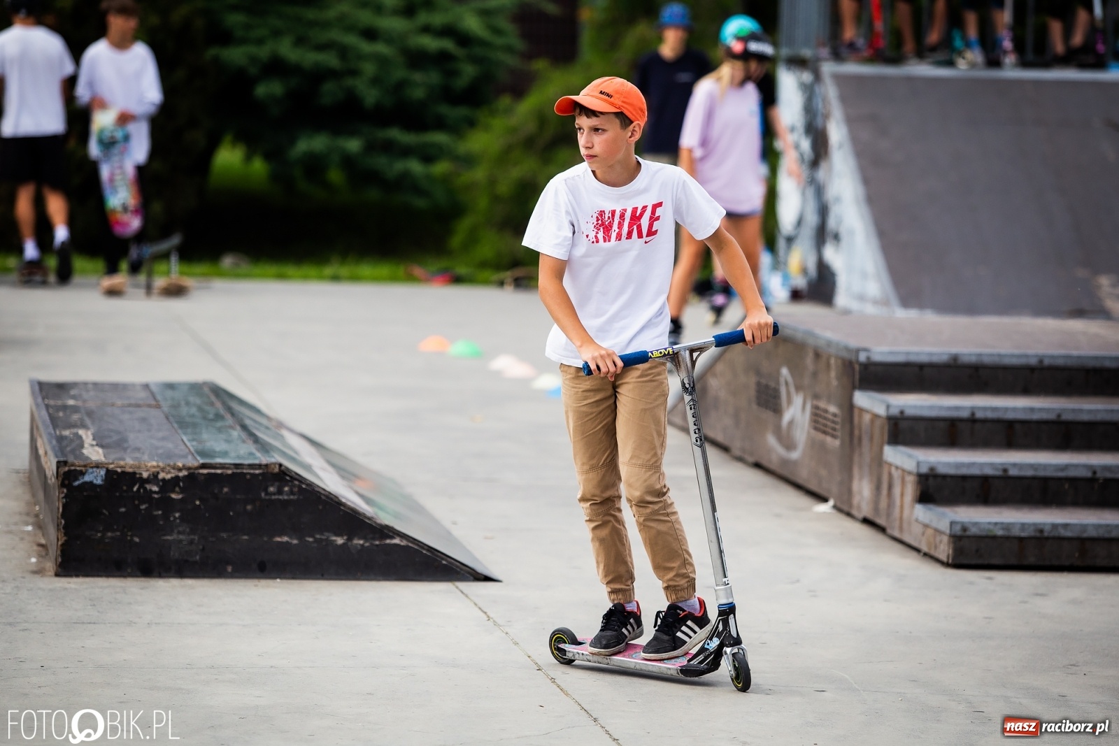 Zdjęcie w galerii na portalu naszraciborz.pl: Ruszyły warsztaty Extreme City na raciborskim skateparku wiadomości z regionu