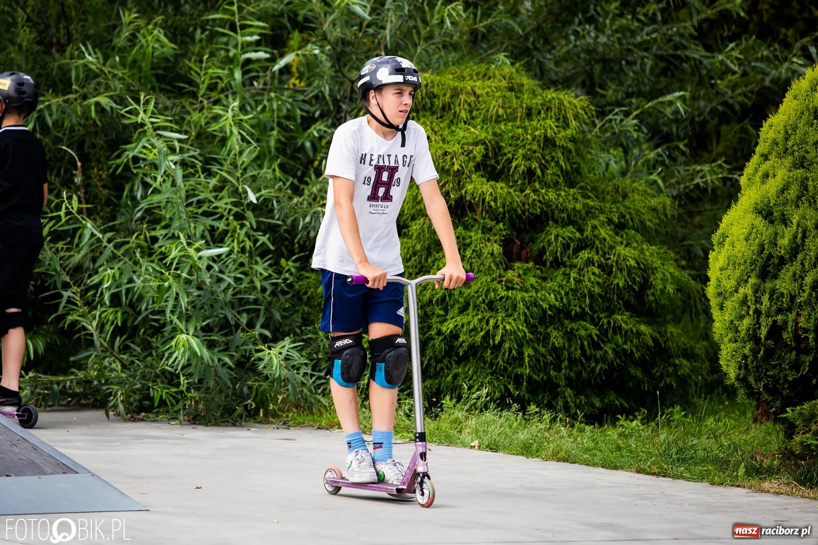 Zdjęcie w galerii na portalu naszraciborz.pl: Ruszyły warsztaty Extreme City na raciborskim skateparku wiadomości z regionu