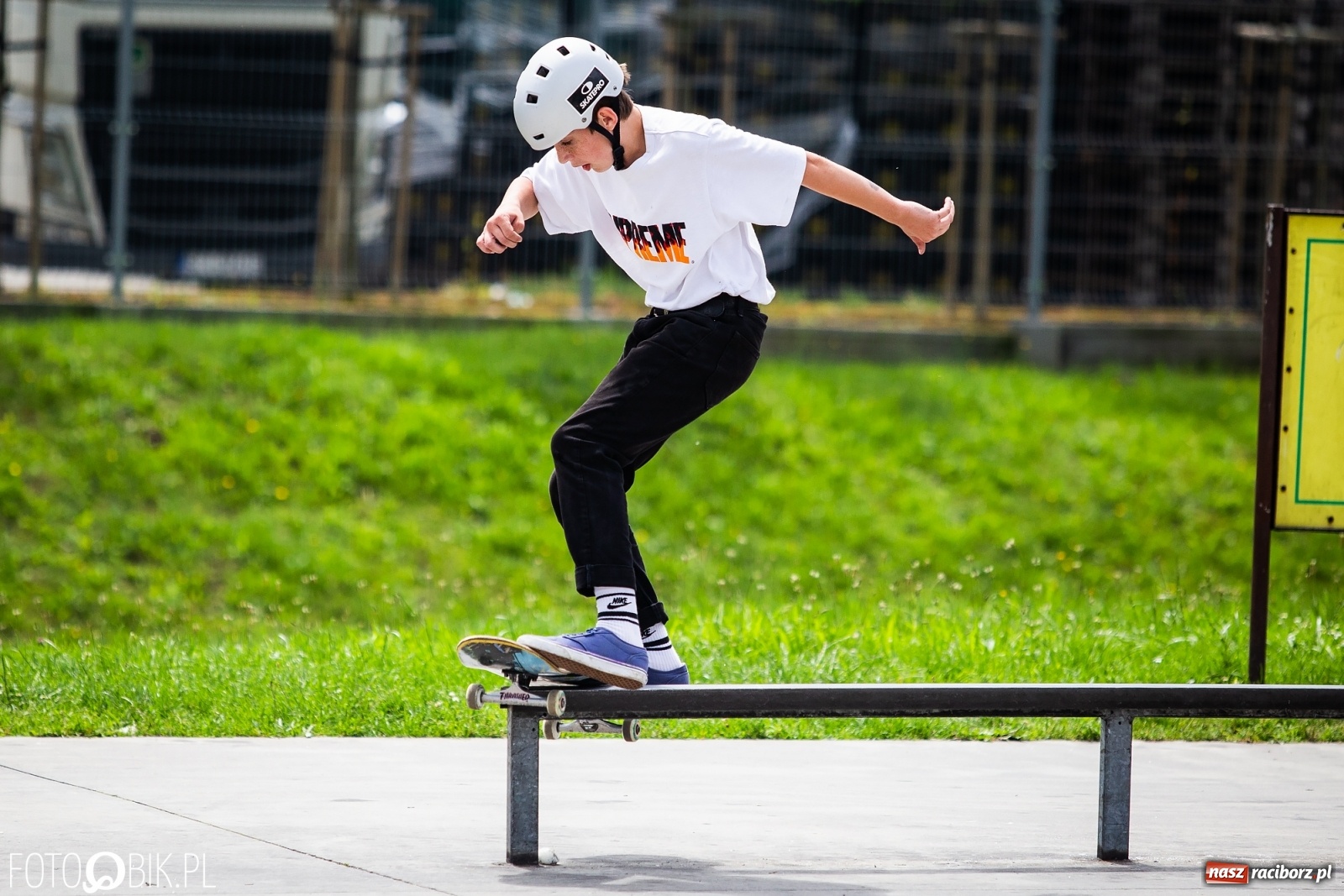 Zdjęcie w galerii na portalu naszraciborz.pl: Ruszyły warsztaty Extreme City na raciborskim skateparku wiadomości z regionu
