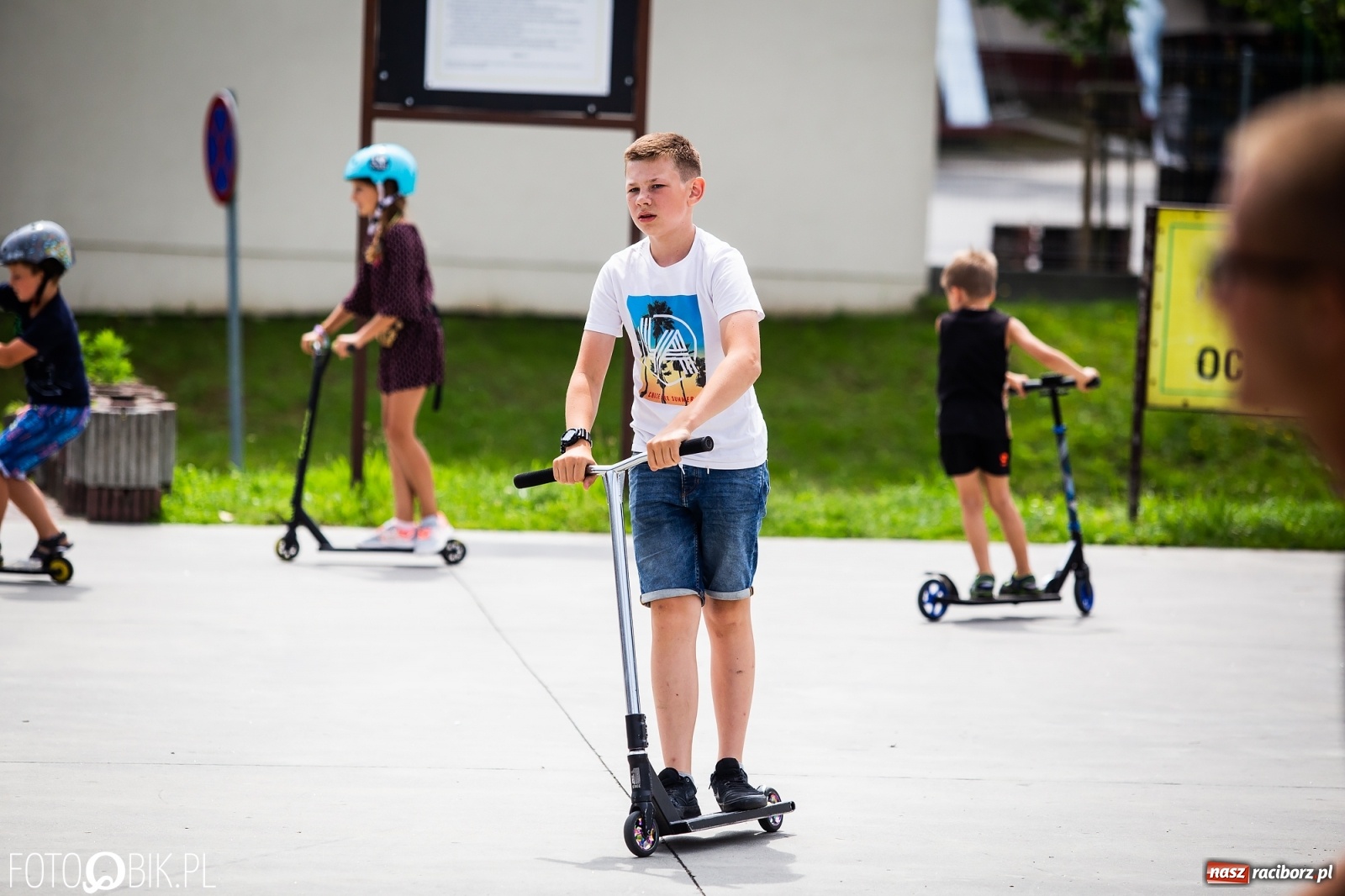Zdjęcie w galerii na portalu naszraciborz.pl: Ruszyły warsztaty Extreme City na raciborskim skateparku wiadomości z regionu