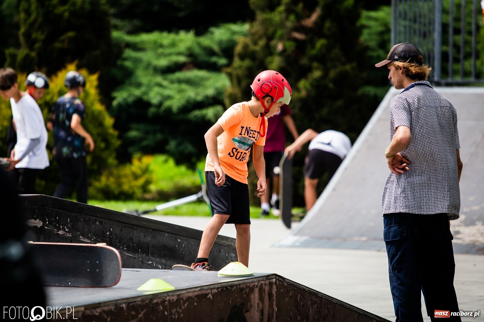 Zdjęcie w galerii na portalu naszraciborz.pl: Ruszyły warsztaty Extreme City na raciborskim skateparku wiadomości z regionu