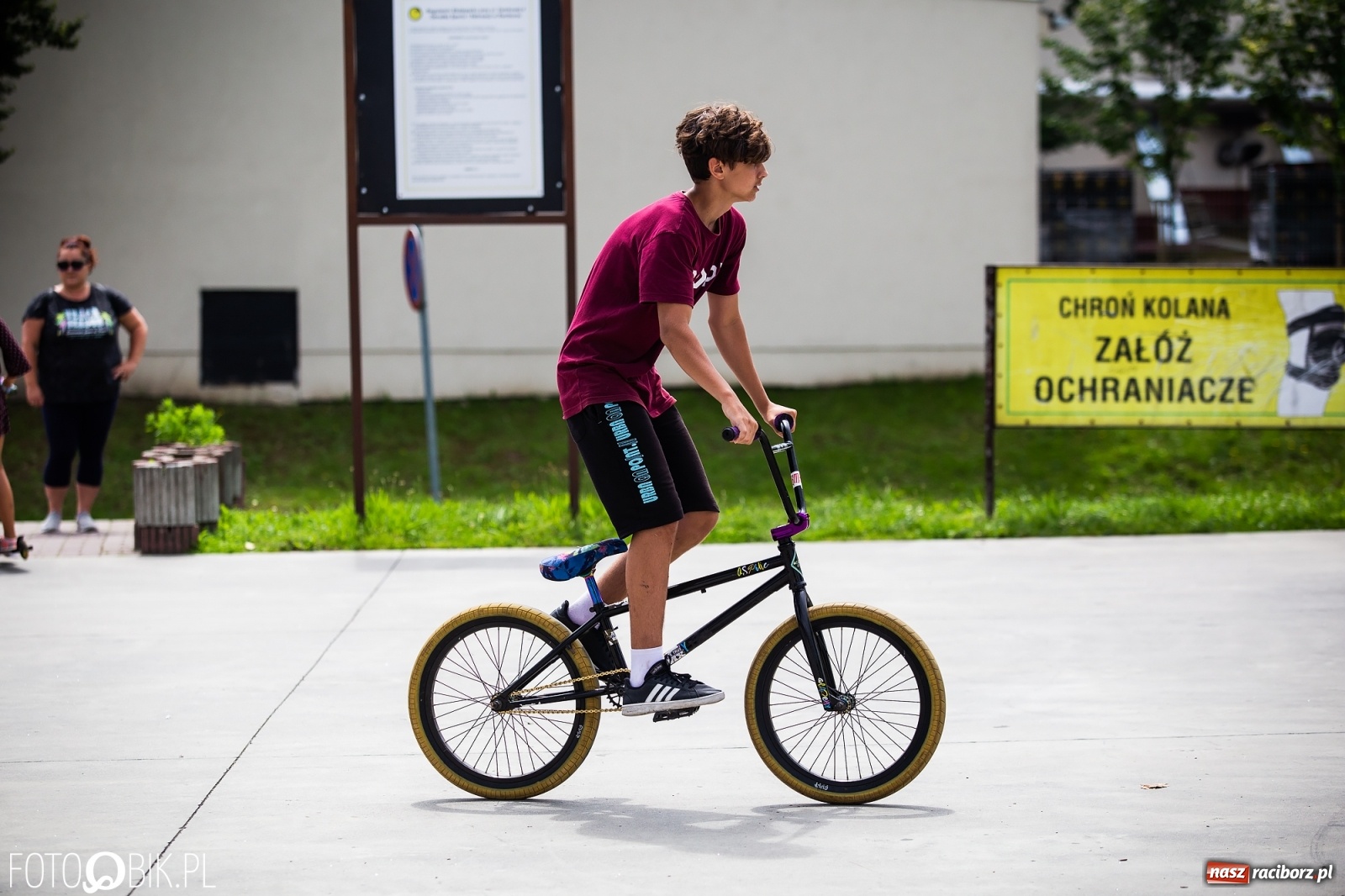 Zdjęcie w galerii na portalu naszraciborz.pl: Ruszyły warsztaty Extreme City na raciborskim skateparku wiadomości z regionu