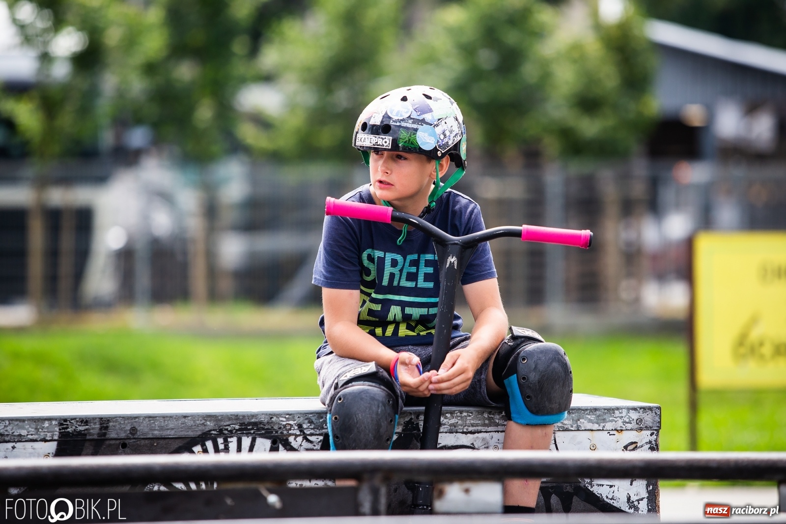 Zdjęcie w galerii na portalu naszraciborz.pl: Ruszyły warsztaty Extreme City na raciborskim skateparku wiadomości z regionu