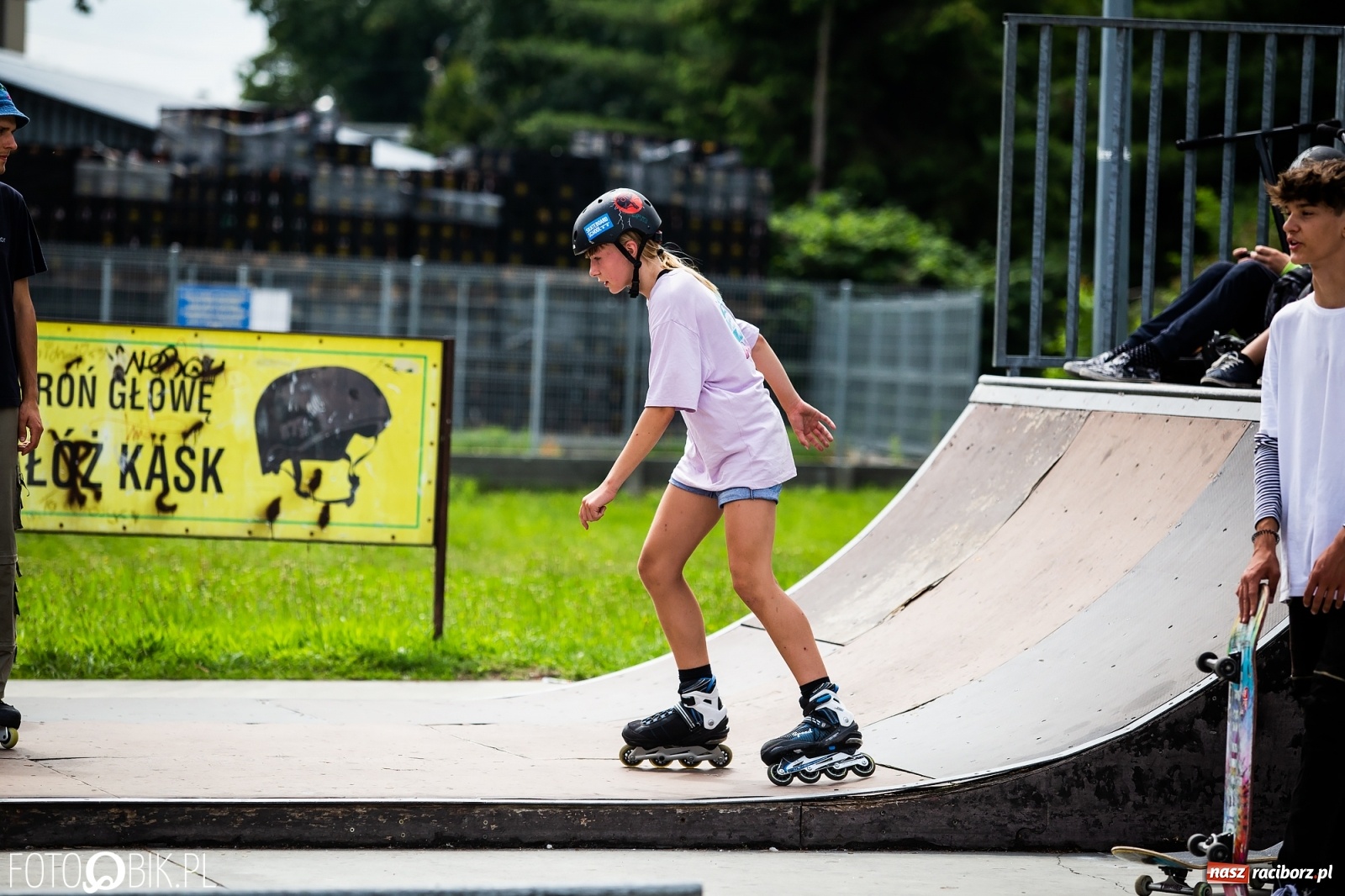Zdjęcie w galerii na portalu naszraciborz.pl: Ruszyły warsztaty Extreme City na raciborskim skateparku wiadomości z regionu