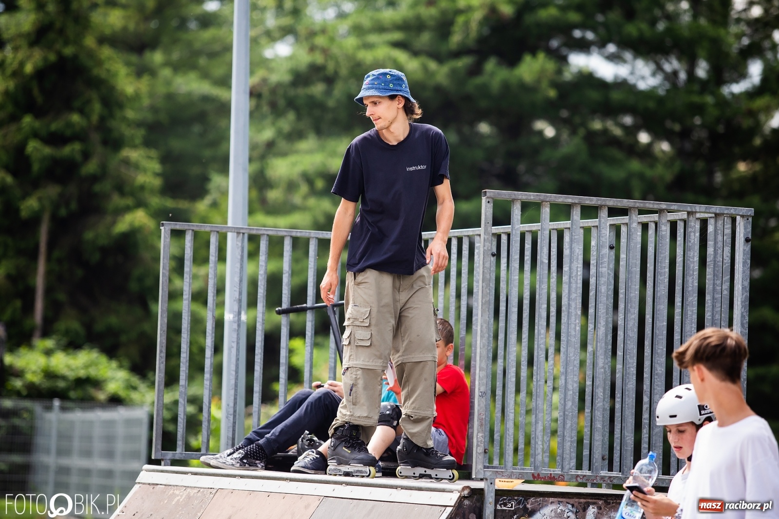 Zdjęcie w galerii na portalu naszraciborz.pl: Ruszyły warsztaty Extreme City na raciborskim skateparku wiadomości z regionu